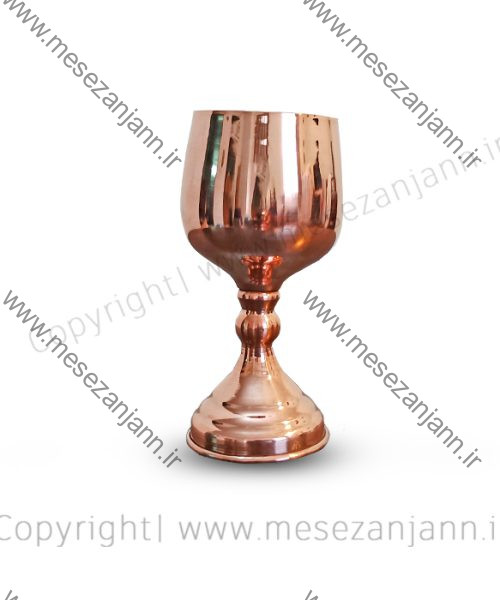 گلاسه پایه مسی سایز متوسط