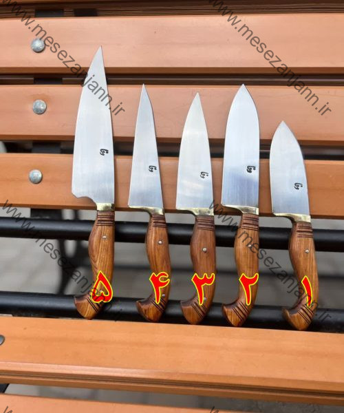 ست حرفه ای چاقوی آشپزخانه