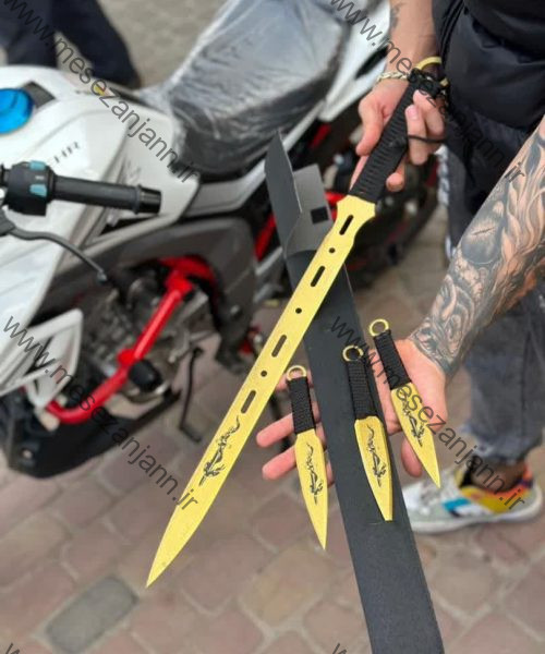 ست پرتابی نینجا طلایی