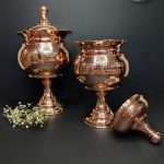 ظرف شکلات خوری مسی درجه یک