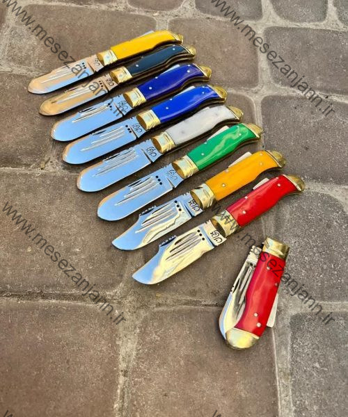 چاقو ضامن دار فشاری زنجانی