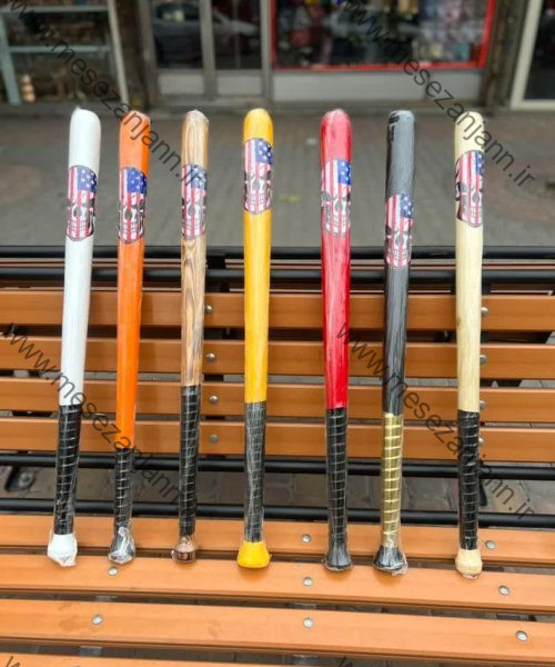چوب بیسبال طرح دار