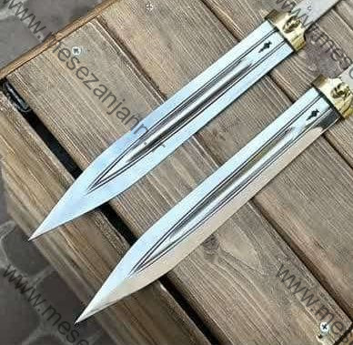 نیمچه قمه دسته استخوان سفارشی