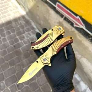 چاقو جیبی بوکر طلایی