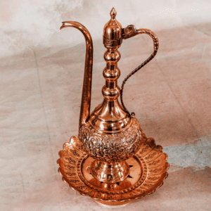 آفتابه لگن قلم برجسته مسی ممتاز