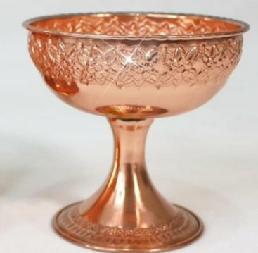 جام آجیل خوری مسی