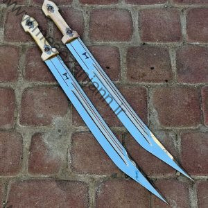 قداره 60 سانتی دسته استخوان