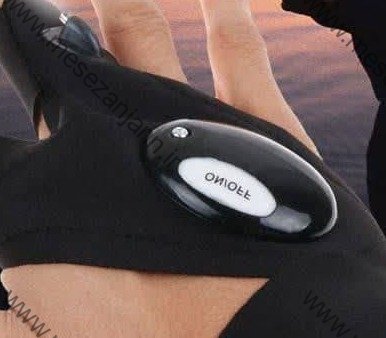 دستکش چراغ قوه دار