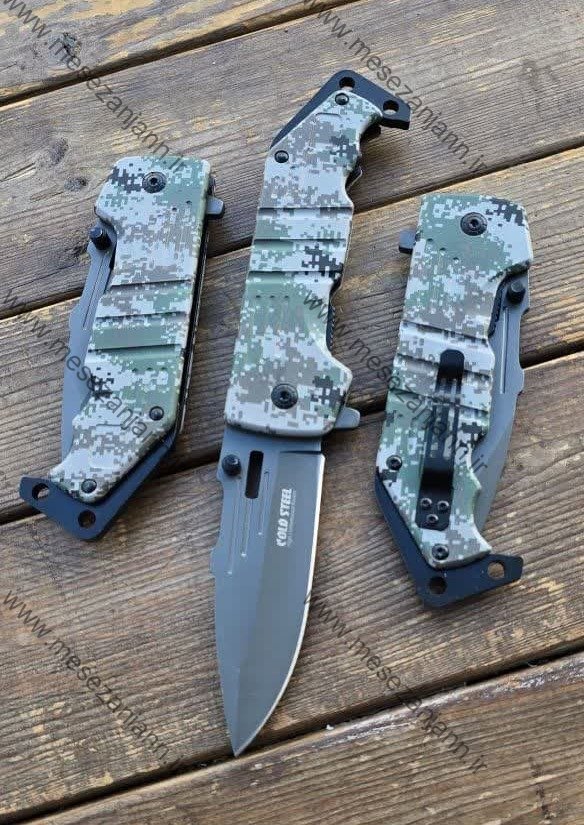 چاقو جیبی کلد استیل چریکی