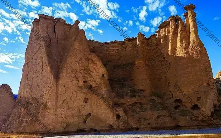 قلعه بهستان (دودکش جن) ماهنشان