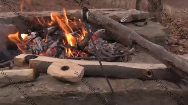درست کردن آتش بدون فندک و کبریت