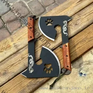 تبر کوله ای مدل اژدها