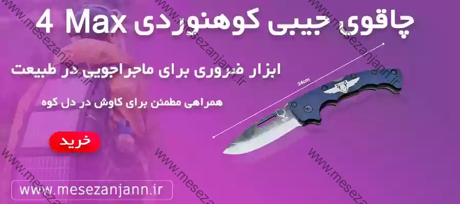 چاقوی طبیعت گردی