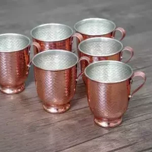 لیوان دسته دار مسی