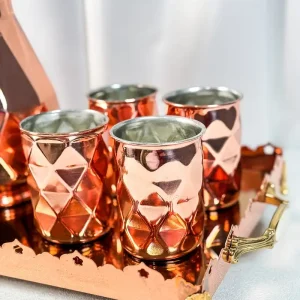 لیوان مسی شطرنجی