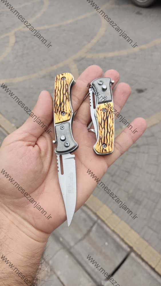 چاقوی فشاری طرح شاخ سایز کوچک 1 چاقوی فشاری طرح شاخ سایز کوچک