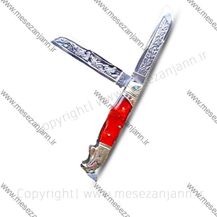 چاقوی تاشو دو تیغه ققنوس 1 چاقوی تاشو دو تیغه ققنوس