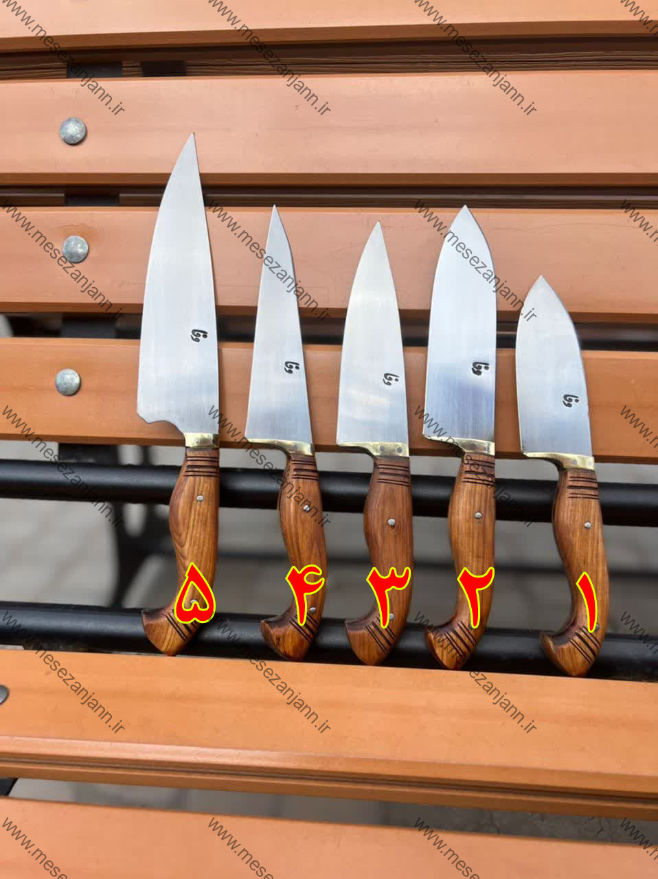 ست حرفه ای چاقوی آشپزخانه 1 ست حرفه ای چاقوی آشپزخانه