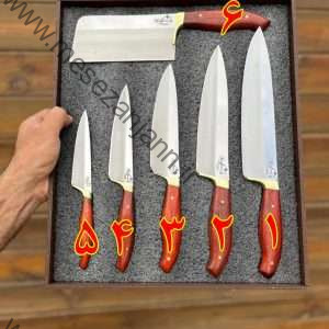 ست کامل چاقوی آشپزخانه استاد منفرد