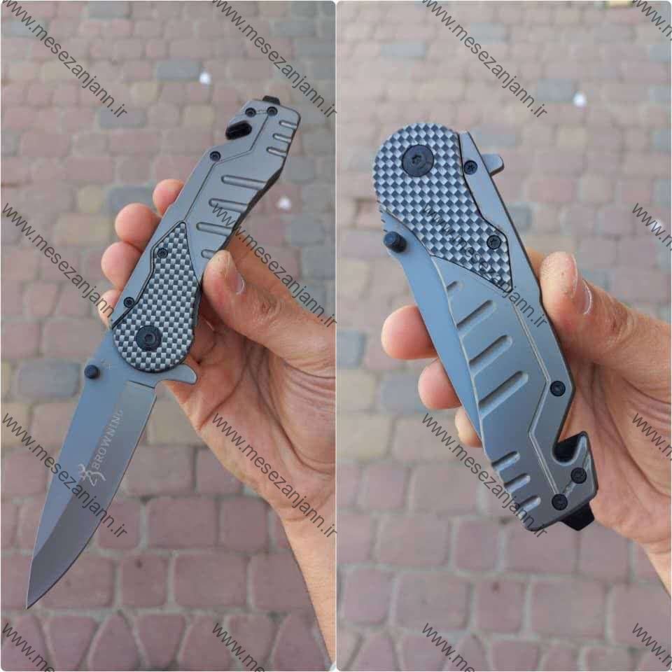 چاقوی جیبی برونینگ تمام فلزی 1 چاقوی جیبی برونینگ تمام فلزی