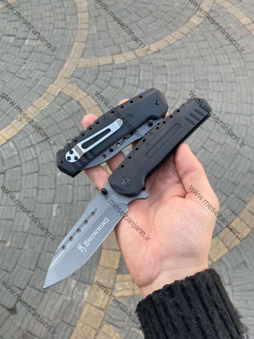 چاقوی جیبی برونینگ ذغالی 1 چاقوی جیبی برونینگ ذغالی