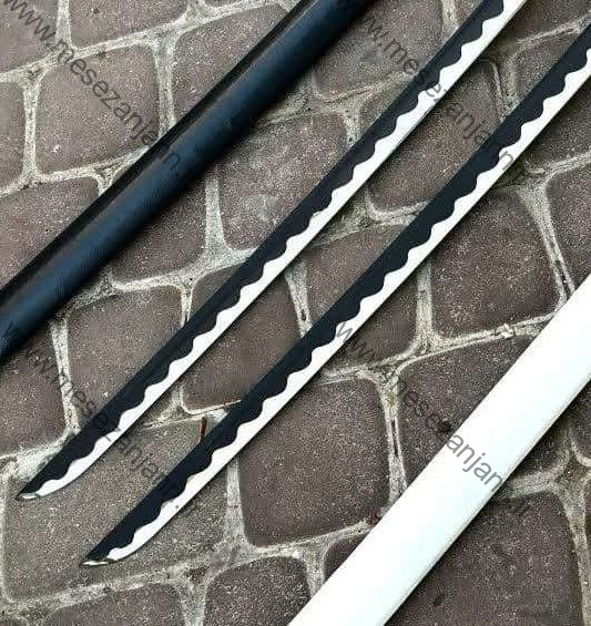 شمشیر کاتانا هامون دار 2 شمشیر کاتانا هامون دار