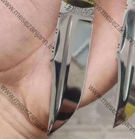 چاقو پشت ضامن زنجانی 2 چاقو پشت ضامن زنجانی