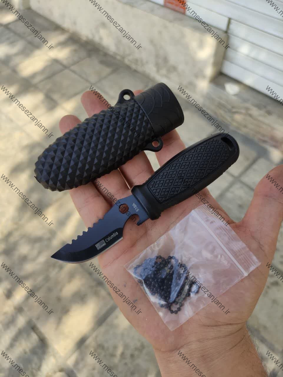 چاقو گردنبندی کلمبیا 1 چاقو گردنبندی کلمبیا