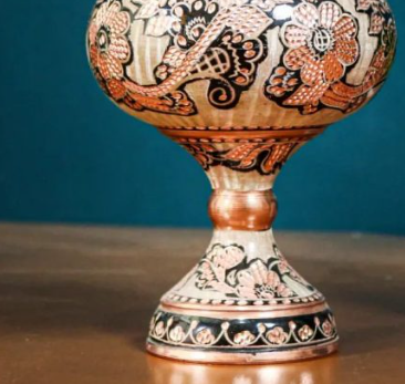 ظرف شکلات خوری نقره کوب 2 ظرف شکلات خوری نقره کوب