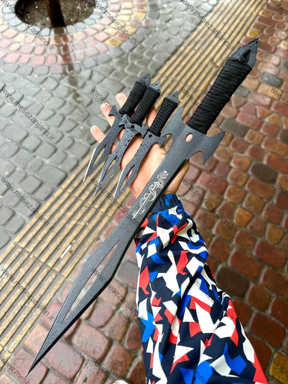 ست پرتابی نینجا خفاشی 1 ست پرتابی نینجا خفاشی