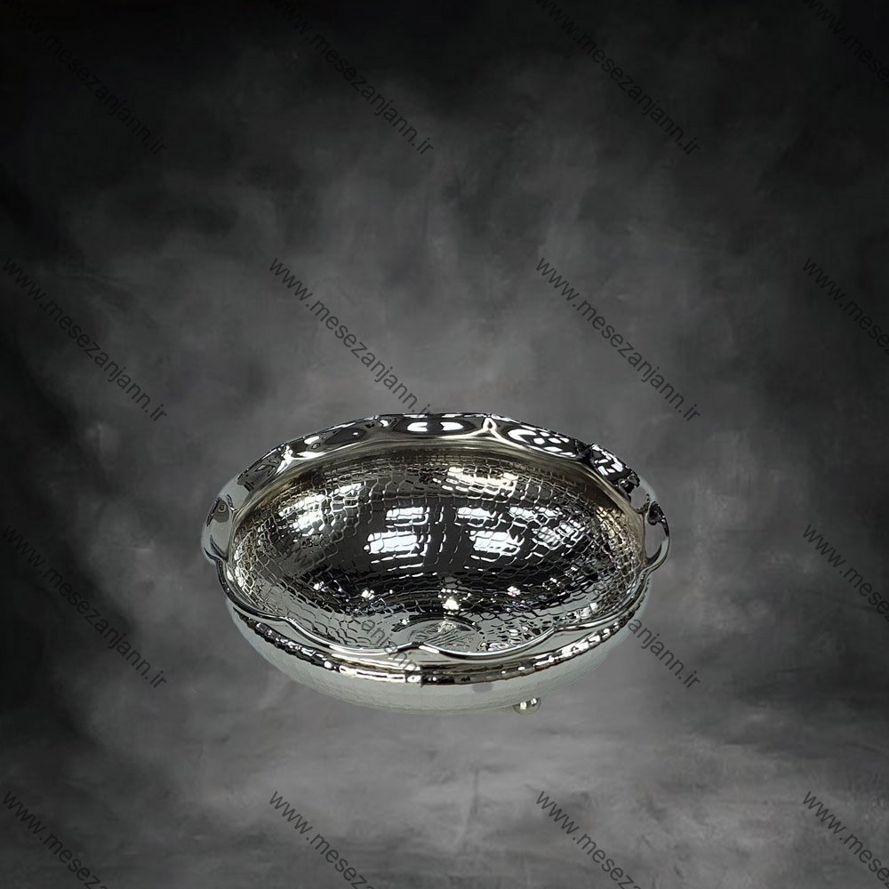 شکلات خوری سه پایه کروم 1 شکلات خوری سه پایه کروم