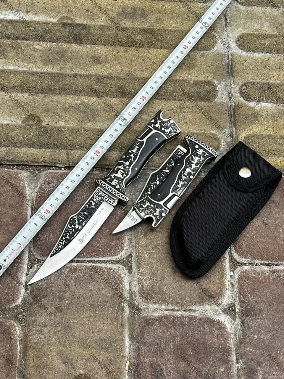 چاقو پشت ضامن نیم غلاف کلمبیا 1 چاقو پشت ضامن نیم غلاف کلمبیا