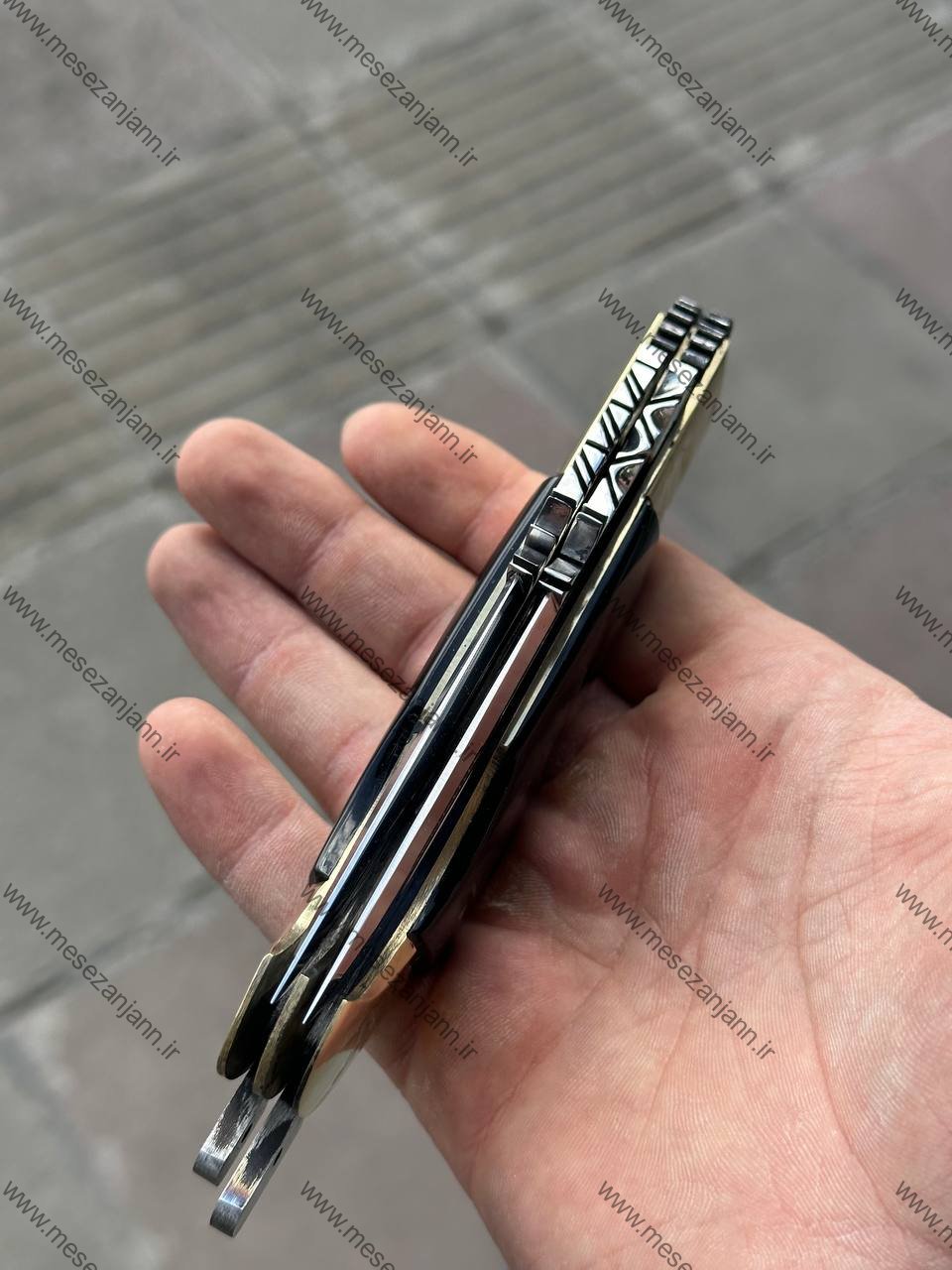 چاقوی دنده ای دو تیغه 3 چاقوی دنده ای دو تیغه