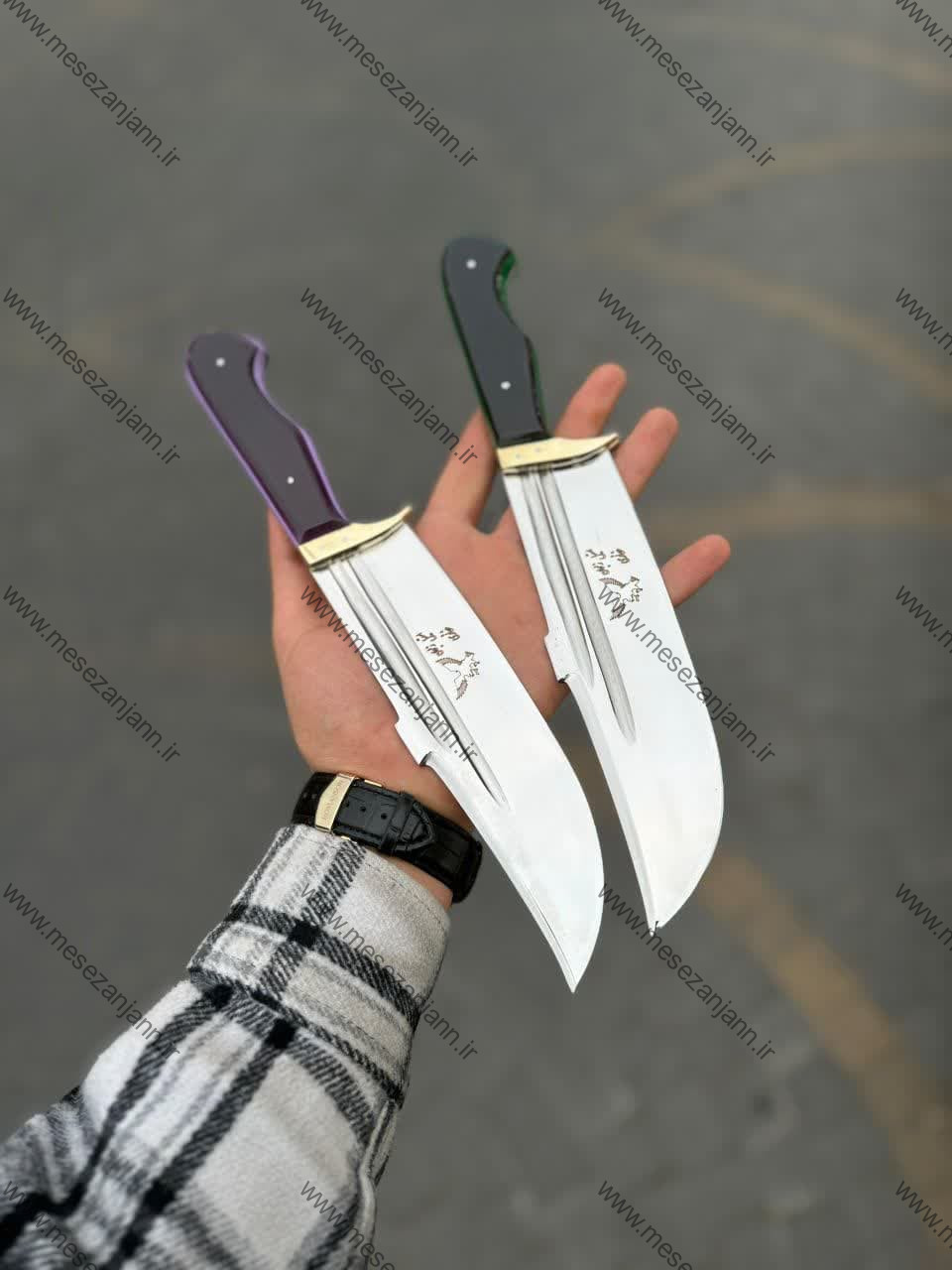 کارد شکاری غفاری 1 کارد شکاری غفاری