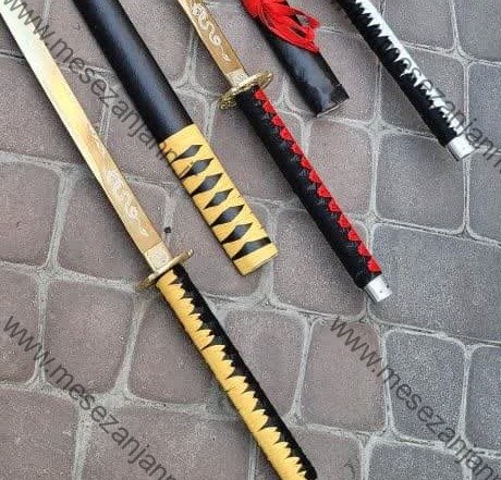 شمشیر سامورایی طلایی 3 شمشیر سامورایی طلایی