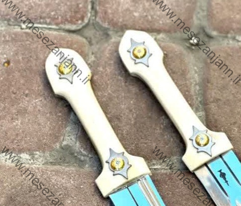 نیمچه قمه دسته استخوان روبین 2 نیمچه قمه دسته استخوان روبین