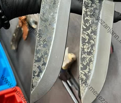 کارد شکاری یاس 2 چاقوی شکاری دست ساز