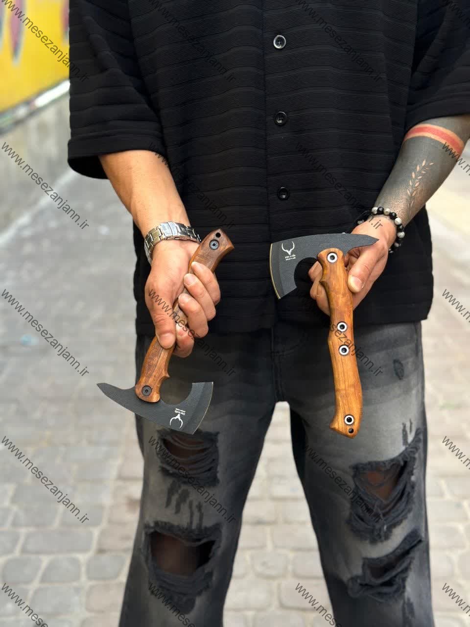 تبر کوله ای ایران نایف 1 تبر کوله ای ایران نایف