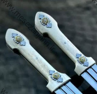 قمه 55 سانتی استاد حسنی 3 قمه 55 سانتی استاد حسنی