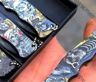 چاقوی جیبی طرح اسکلتی 3 چاقوی جیبی طرح اسکلتی