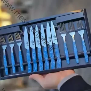 ست 12 عددی کارد و چنگال صدفی