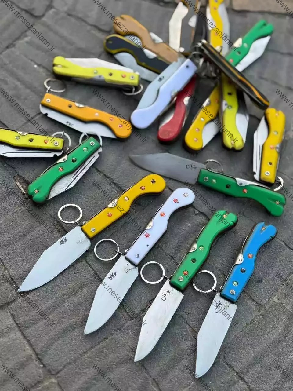 چاقوی بوکانی نگین کوب 1 چاقوی بوکانی نگین کوب