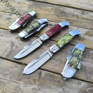 چاقوی تاشو کهربا سفارشی