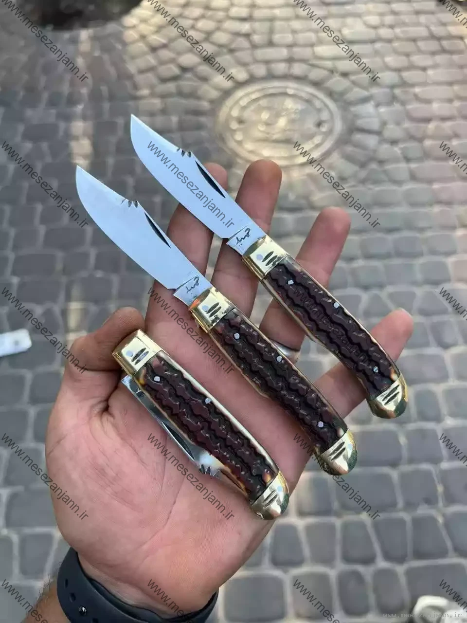 چاقوی تاشو ضد زنگ زنجانی 1 چاقوی تاشو ضد زنگ زنجانی