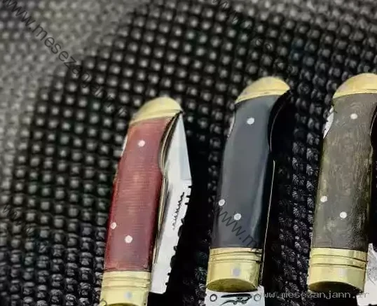 چاقوی تاشو سفارشی زنجانی 3 چاقوی تاشو سفارشی زنجانی