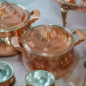 قابلمه مسی شکمی