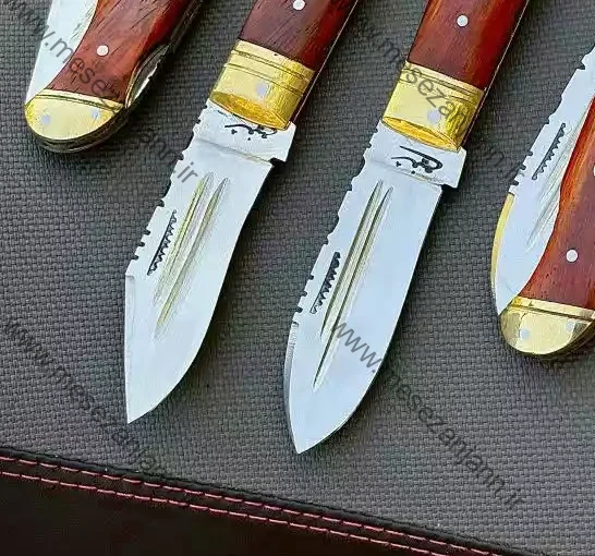 چاقوی ضامن دار استاد شفیعی 2 چاقوی ضامن دار استاد شفیعی