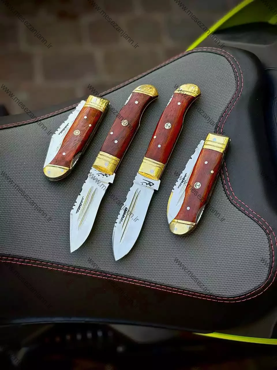 چاقوی ضامن دار استاد شفیعی 1 چاقوی ضامن دار استاد شفیعی