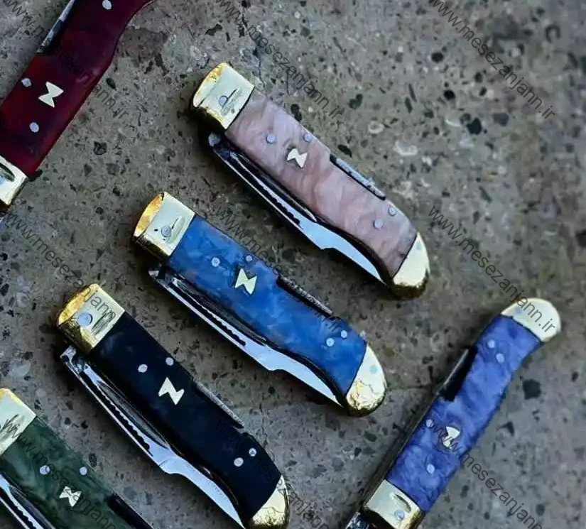 چاقوی تاشو دسته اپوکسی 3 چاقوی تاشو دسته اپوکسی
