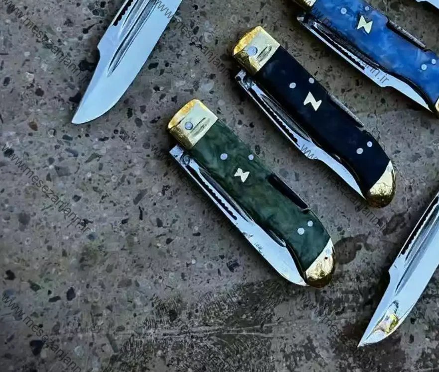 چاقوی تاشو دسته اپوکسی 2 چاقوی تاشو دسته اپوکسی